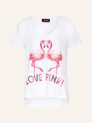 Miss Goodlife Koszulka Z Cekinami weiss