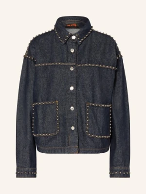 Miss Goodlife Kurtka Dżinsowa Z Nitami blau