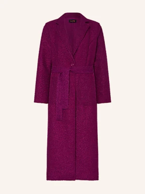Miss Goodlife Płaszcz Bouclé lila