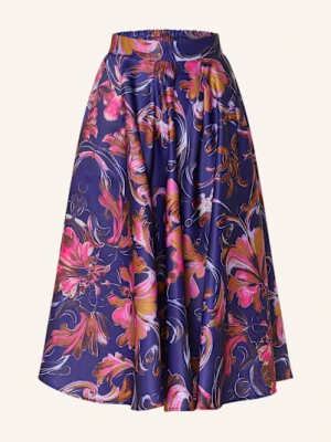 Miss Goodlife Spódnica Satynowa blau