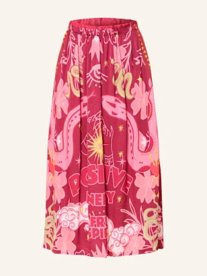 Miss Goodlife Spódnica Satynowa Free pink