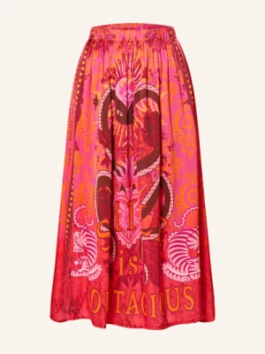 Miss Goodlife Spódnica Satynowa Smiling pink
