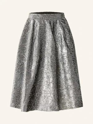 Miss Goodlife Spódnica Z Błyszczącą Przędzą grau