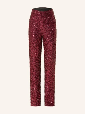 Miss Goodlife Spodnie Marle Z Cekinami rot