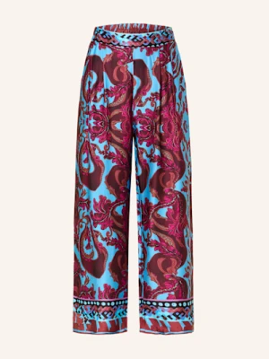 Miss Goodlife Spodnie Marlena Z Satyny blau