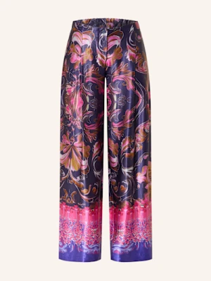 Miss Goodlife Spodnie Marlena Z Satyny blau