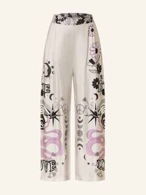 Miss Goodlife Spodnie Marlena Z Satyny grau