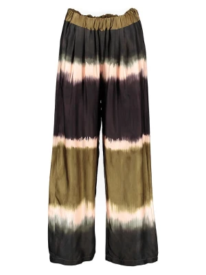 miss goodlife Spodnie w kolorze oliwkowo-antracytowym rozmiar: L