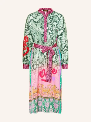 Miss Goodlife Sukienka Satynowa gruen