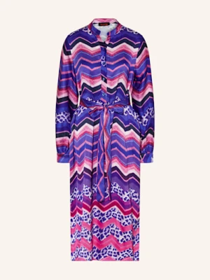 Miss Goodlife Sukienka Satynowa lila