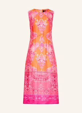 Miss Goodlife Sukienka Satynowa orange