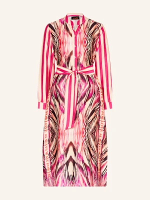 Miss Goodlife Sukienka Satynowa rosa