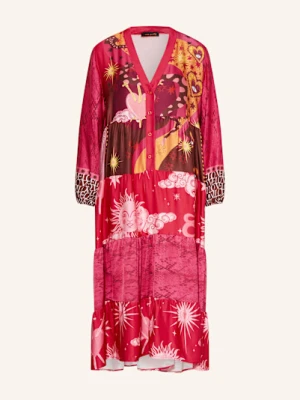 Miss Goodlife Sukienka Satynowa rot