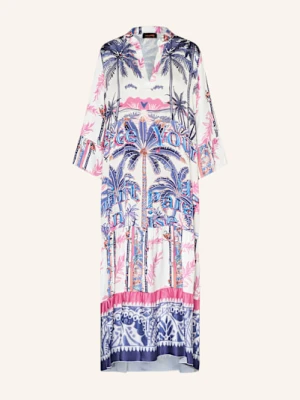 Miss Goodlife Sukienka Satynowa Z Rękawami 3/4 blau