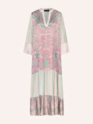 Miss Goodlife Sukienka Satynowa Z Rękawami 3/4 gruen