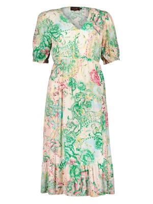 miss goodlife Sukienka w kolorze beżowo-zielonym rozmiar: XL