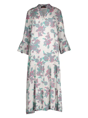 miss goodlife Sukienka w kolorze kremowo-jasnoróżowo-turkusowym rozmiar: XS