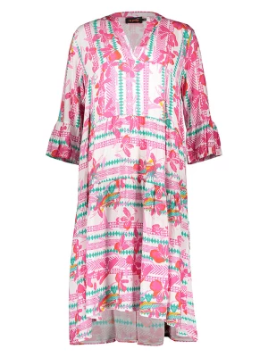 miss goodlife Sukienka w kolorze różowo-białym rozmiar: XL