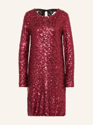 Miss Goodlife Sukienka Z Cekinami rot