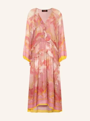 Miss Goodlife Sukienka Z Falbanami beige