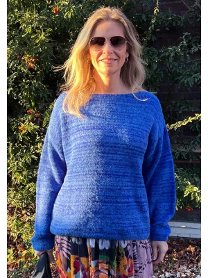 miss goodlife Sweter w kolorze niebieskim rozmiar: XL