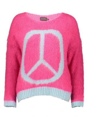 miss goodlife Sweter w kolorze różowo-błękitnym rozmiar: L