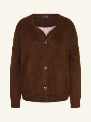 Miss Goodlife Sweter Z Alpaki braun