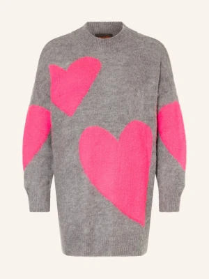 Miss Goodlife Sweter Z Alpaki grau szary