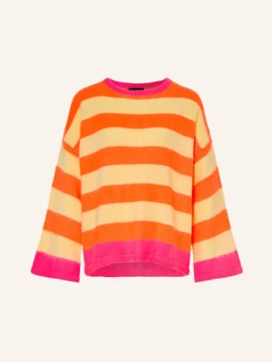 Miss Goodlife Sweter Z Alpaki orange
