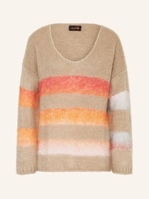 Miss Goodlife Sweter Z Dodatkiem Alpaki beige