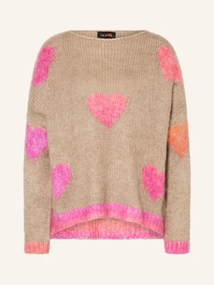 Miss Goodlife Sweter Z Dodatkiem Alpaki beige