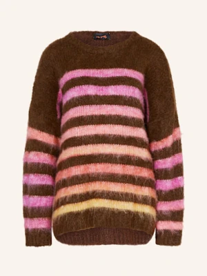 Miss Goodlife Sweter Z Dodatkiem Alpaki braun