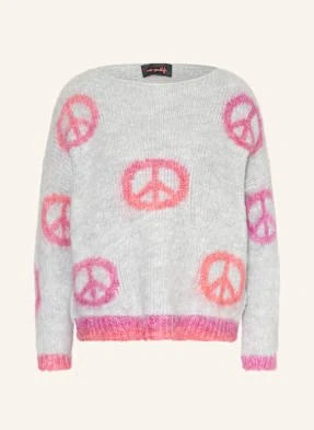 Miss Goodlife Sweter Z Dodatkiem Alpaki grau