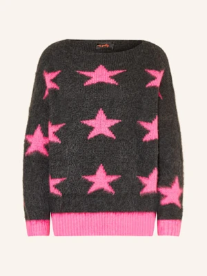 Miss Goodlife Sweter Z Dodatkiem Alpaki grau