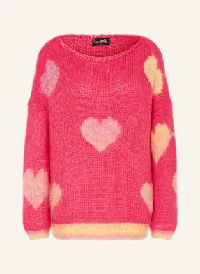 Miss Goodlife Sweter Z Dodatkiem Alpaki pink