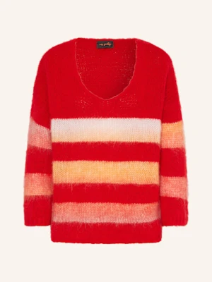 Miss Goodlife Sweter Z Dodatkiem Alpaki rot