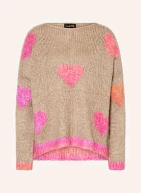 Miss Goodlife Sweter Z Dodatkiem Kaszmiru beige