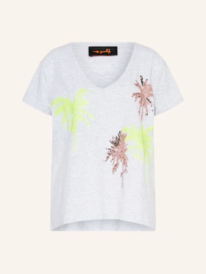 Miss Goodlife T-Shirt Z Cekinami grau