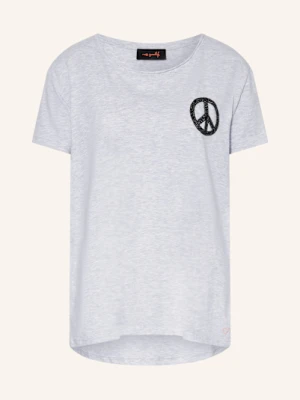 Miss Goodlife T-Shirt Z Cekinami grau