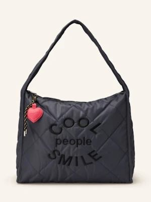 Miss Goodlife Torba Shopper Cool People Smile schwarz