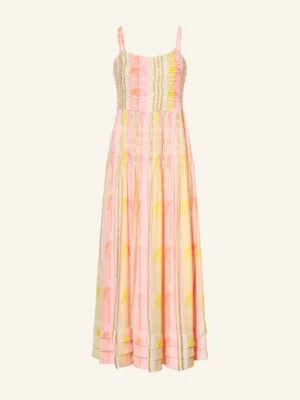 Miss June Sukienka Perla Z Błyszczącą Nicią rosa