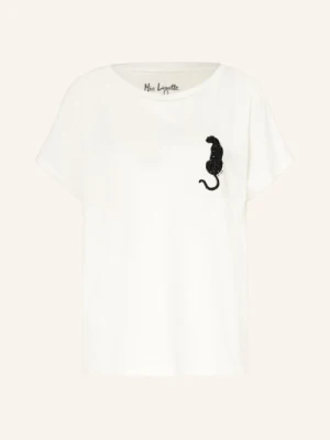 Miss Lagotte Koszulka Z Kamieniami Ozdobnymi weiss
