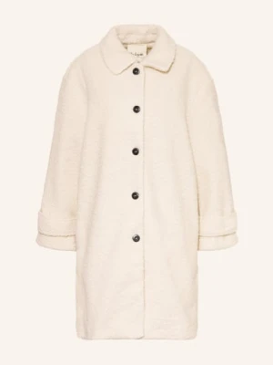 Miss Lagotte Płaszcz Bouclé weiss