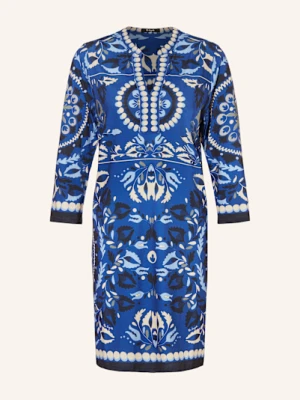 Miss Lagotte Sukienka Satynowa Z Rękawami 3/4 blau