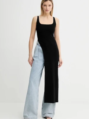 Miss Sixty bluzka damska kolor czarny gładka 6S2RJ02800