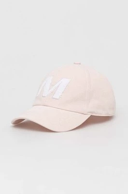 Miss Sixty czapka z daszkiem kolor różowy z aplikacją