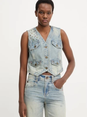 Miss Sixty kamizelka jeansowa