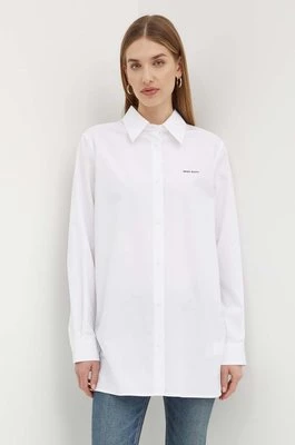 Miss Sixty koszula bawełniana 6L2XJ1910000 XJ1910 damska kolor biały relaxed z kołnierzykiem klasycznym 6L2XJ1910000
