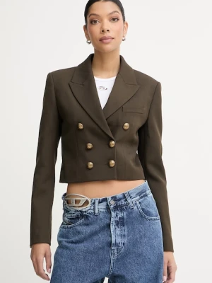 Miss Sixty marynarka dwurzędowa damska z wełną