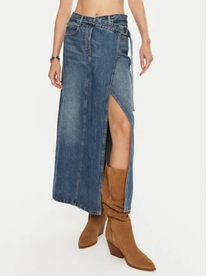 Miss Sixty Spódnica jeansowa 6L3KJ5850000 Niebieski Regular Fit